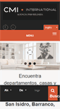 Mobile Screenshot of cmi-peru.com